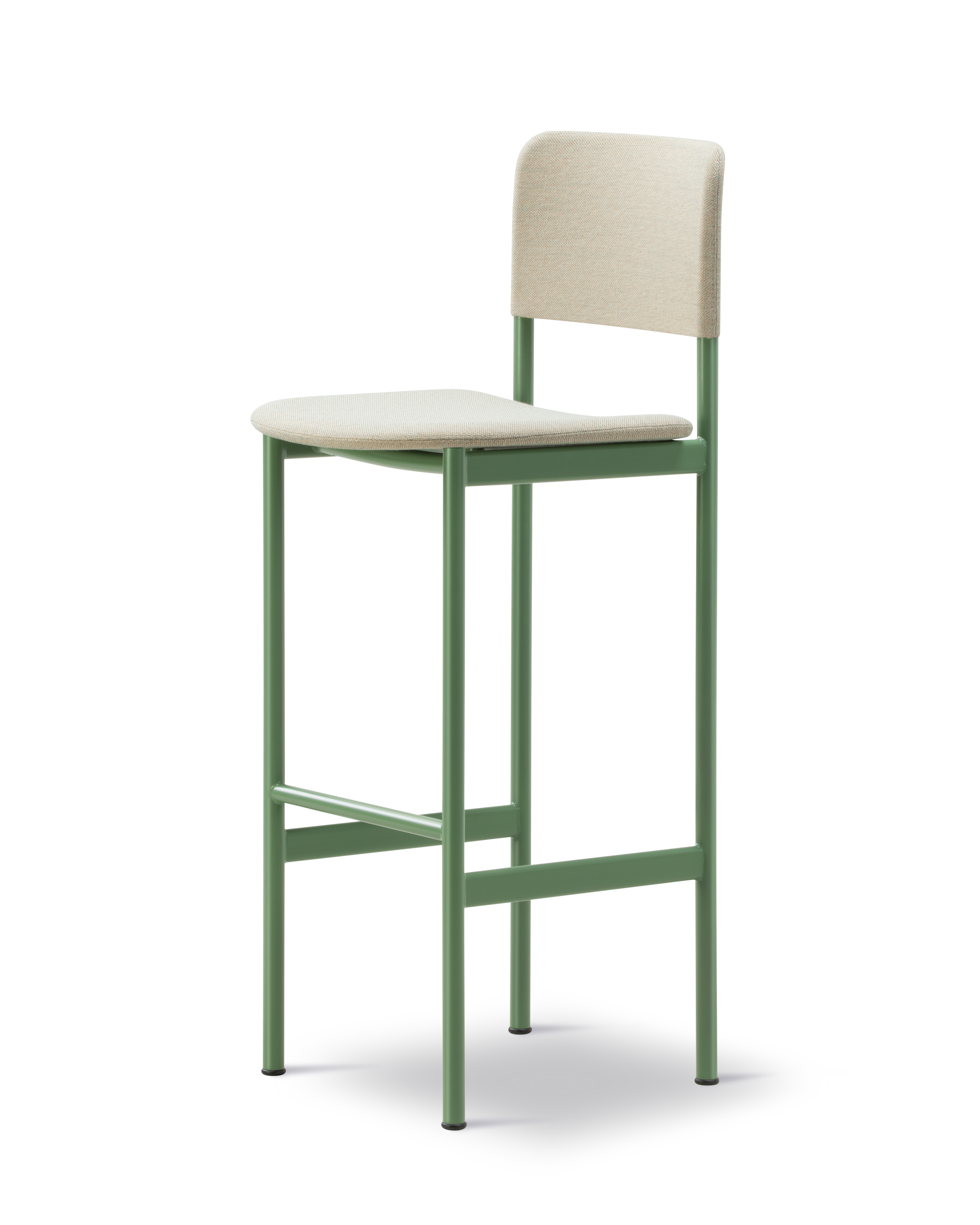 Edward Barber & Jay Osgerby - Plan Barstool Fully upholstered