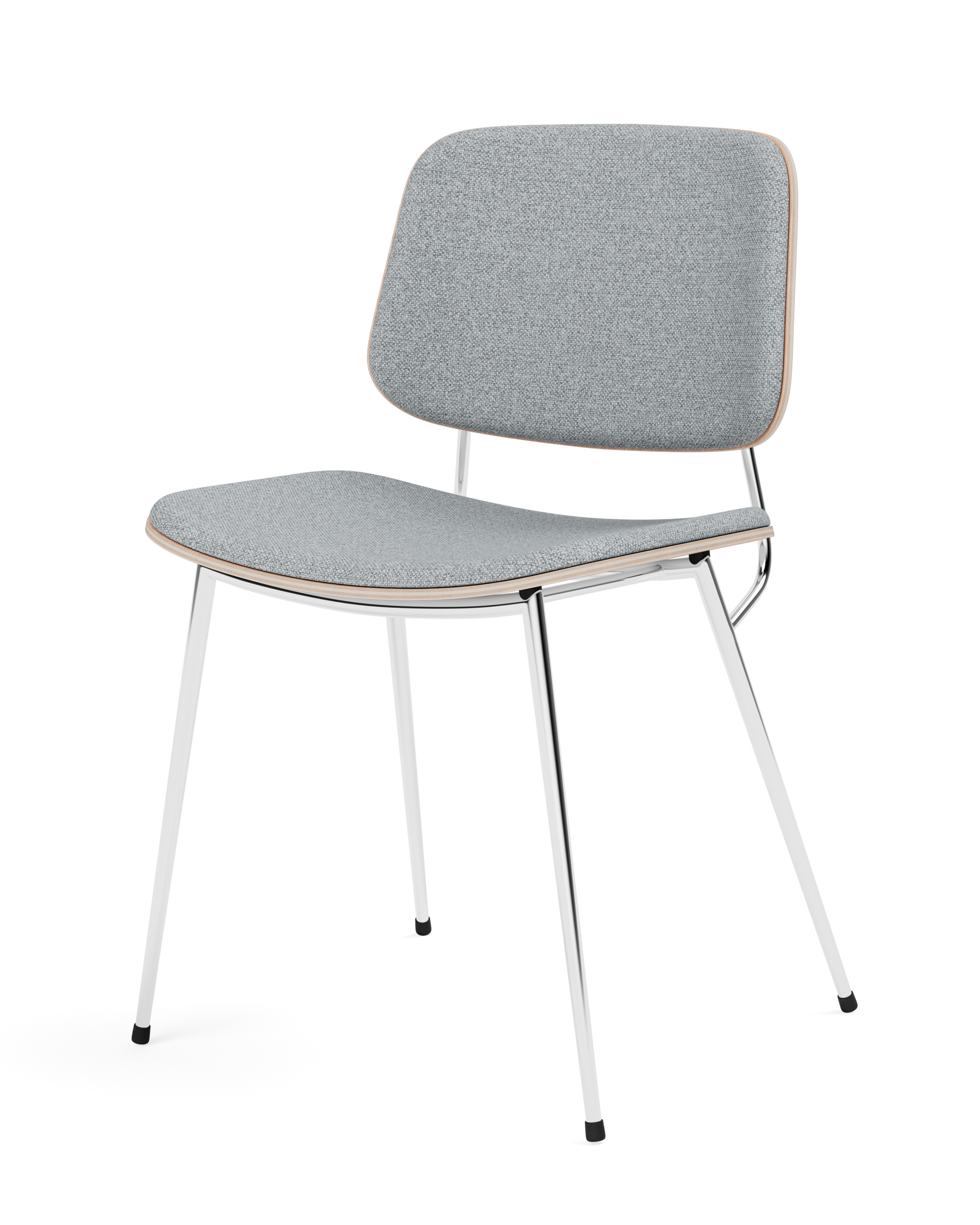 Børge Mogensen - Søborg Metal Base Front upholstered