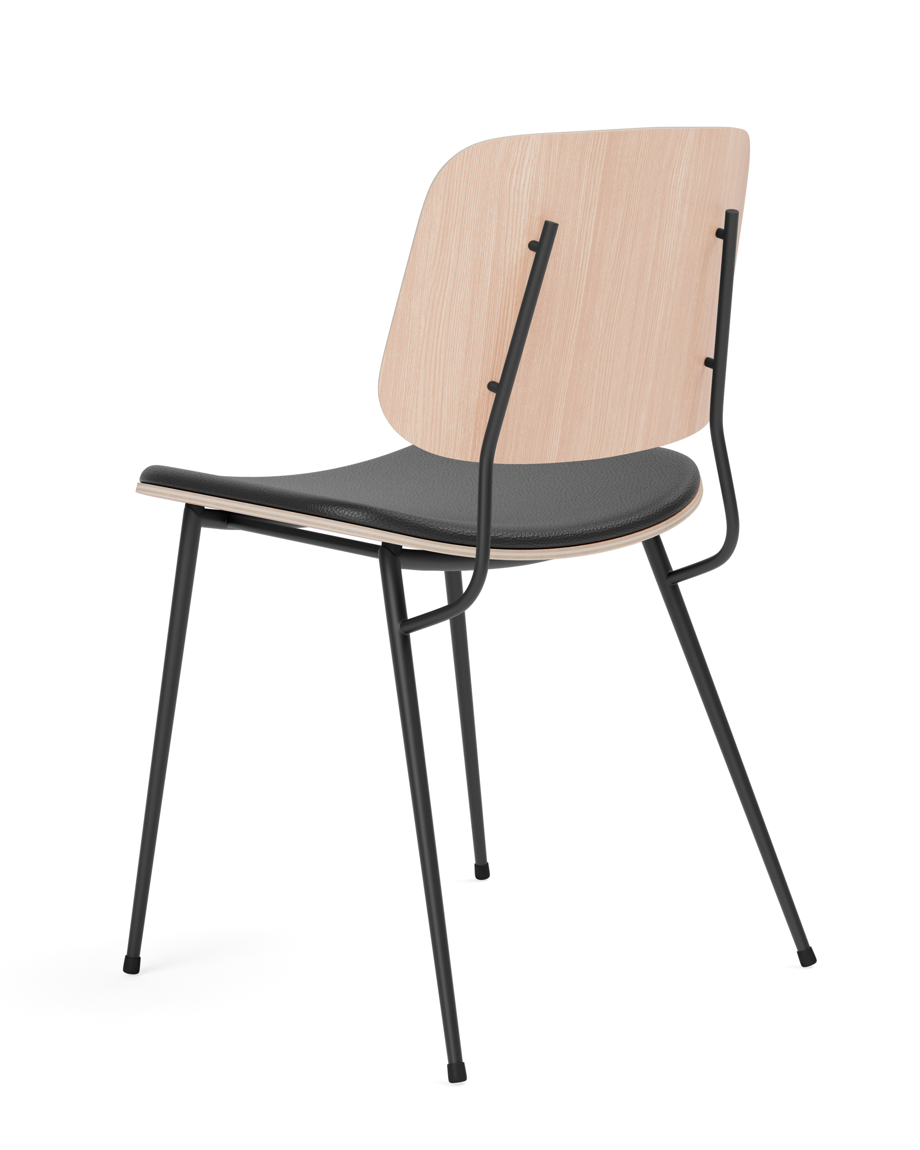 Børge Mogensen - Søborg Metal Base Seat upholstered