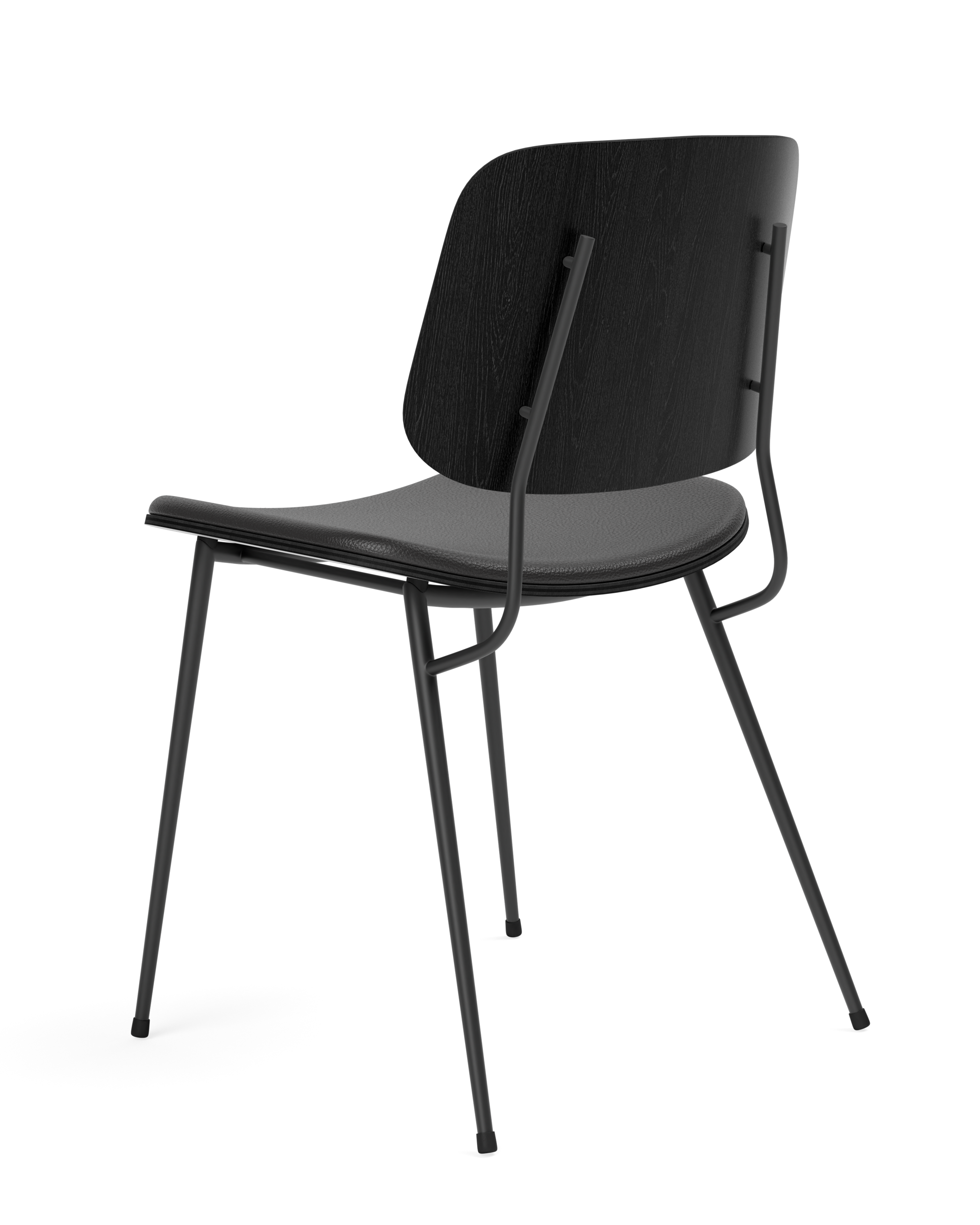 Børge Mogensen - Søborg Metal Base Seat upholstered