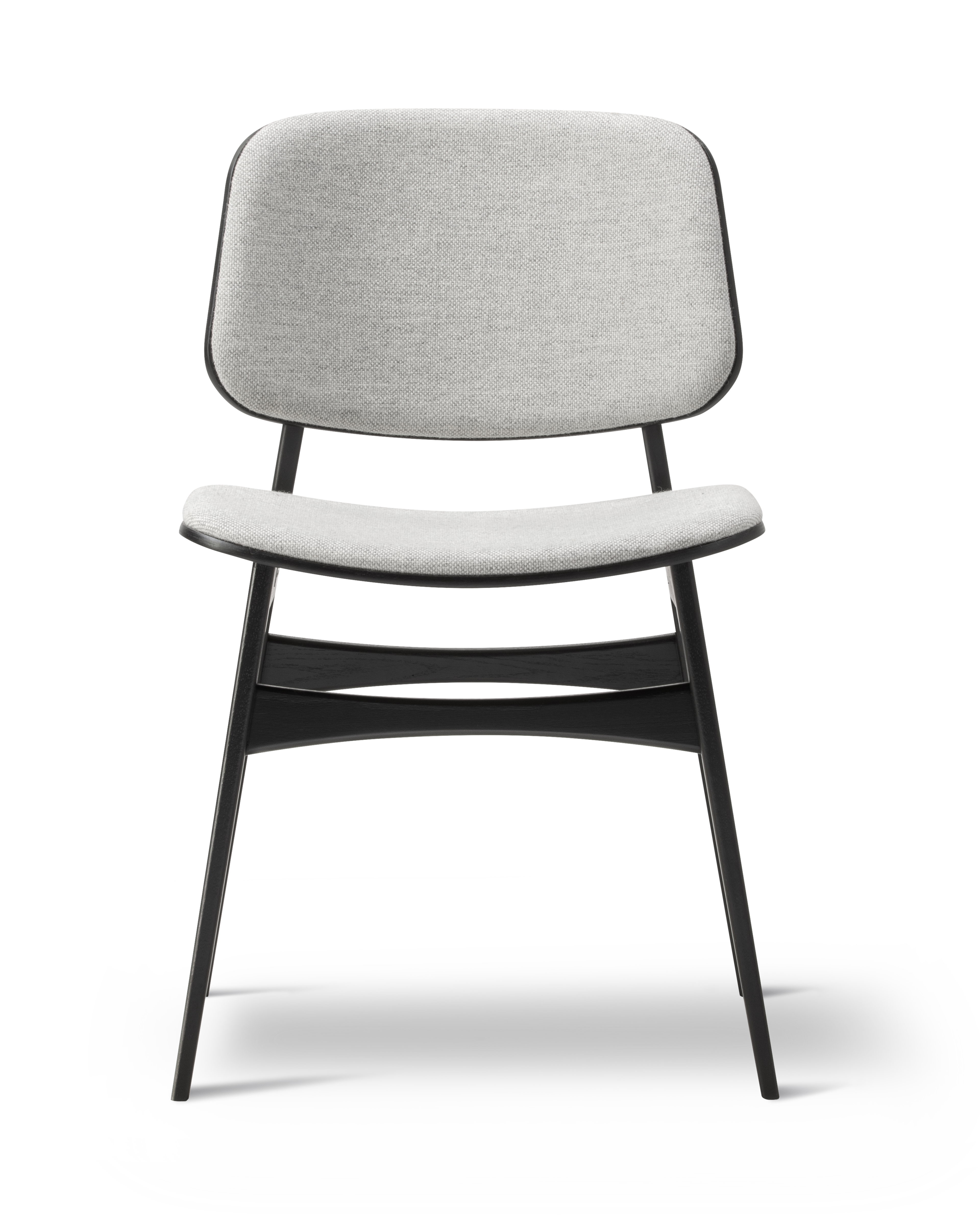 Børge Mogensen - Søborg Wood Base Front upholstered