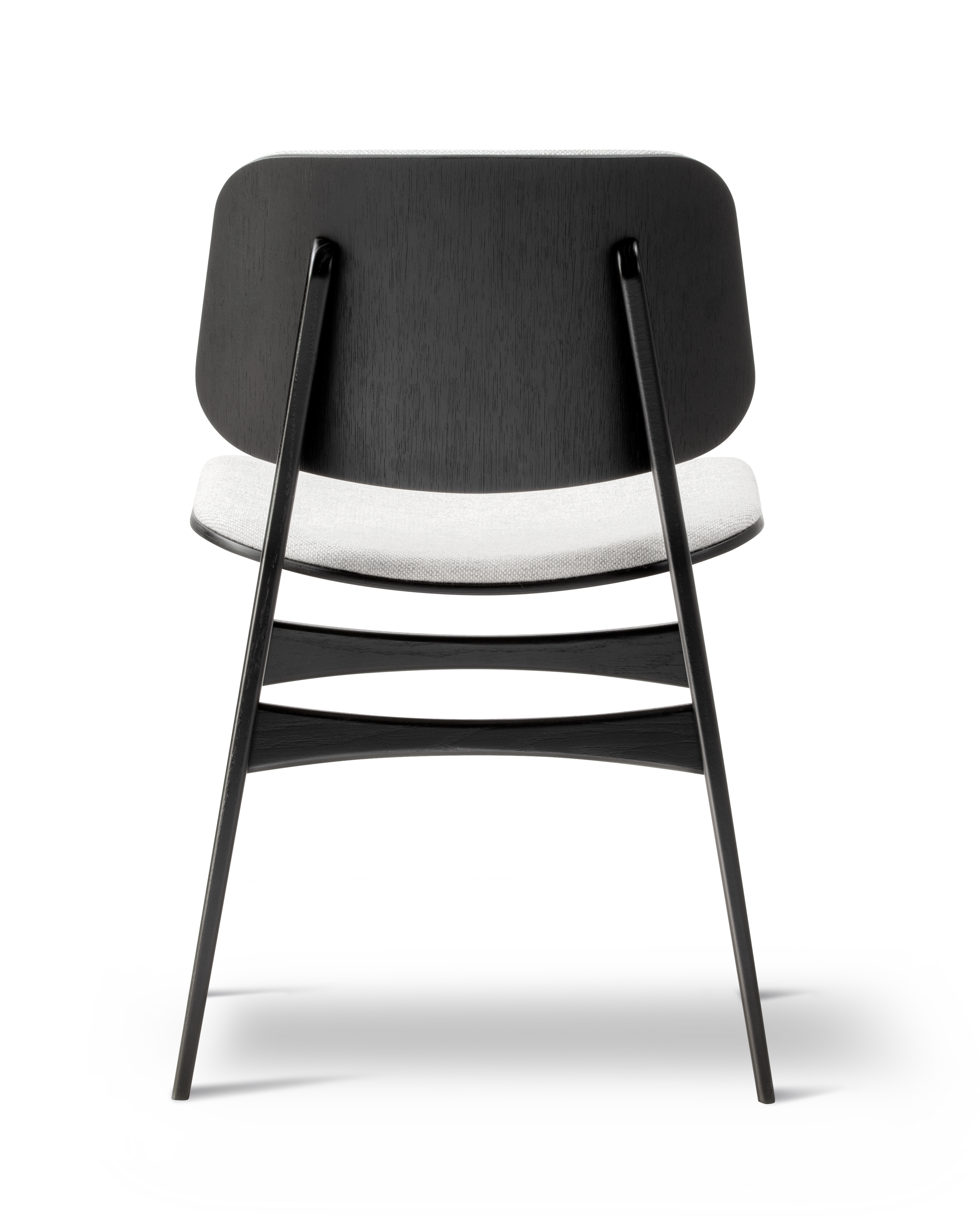 Børge Mogensen - Søborg Wood Base Front upholstered