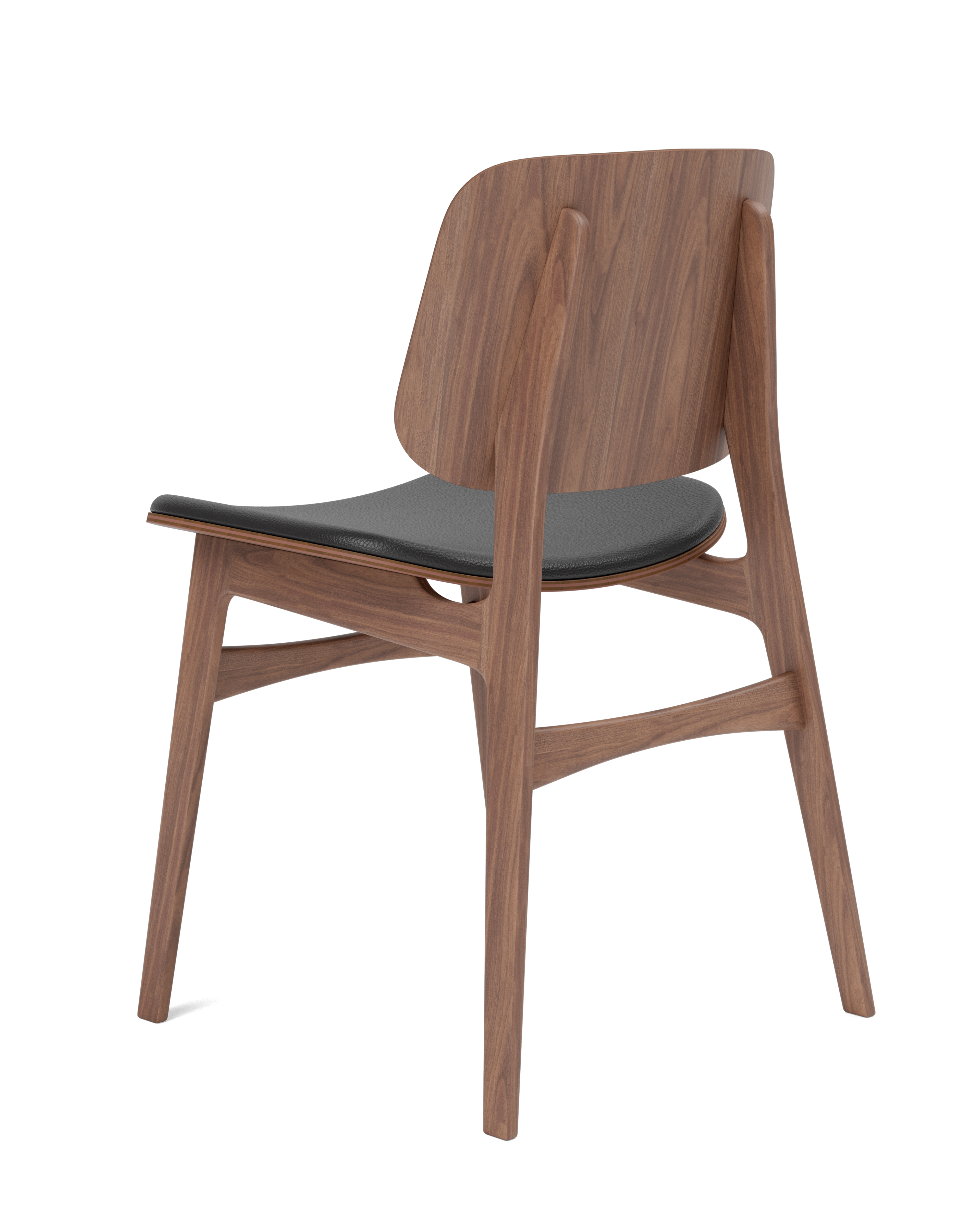 Børge Mogensen - Søborg Wood Base Seat upholstered