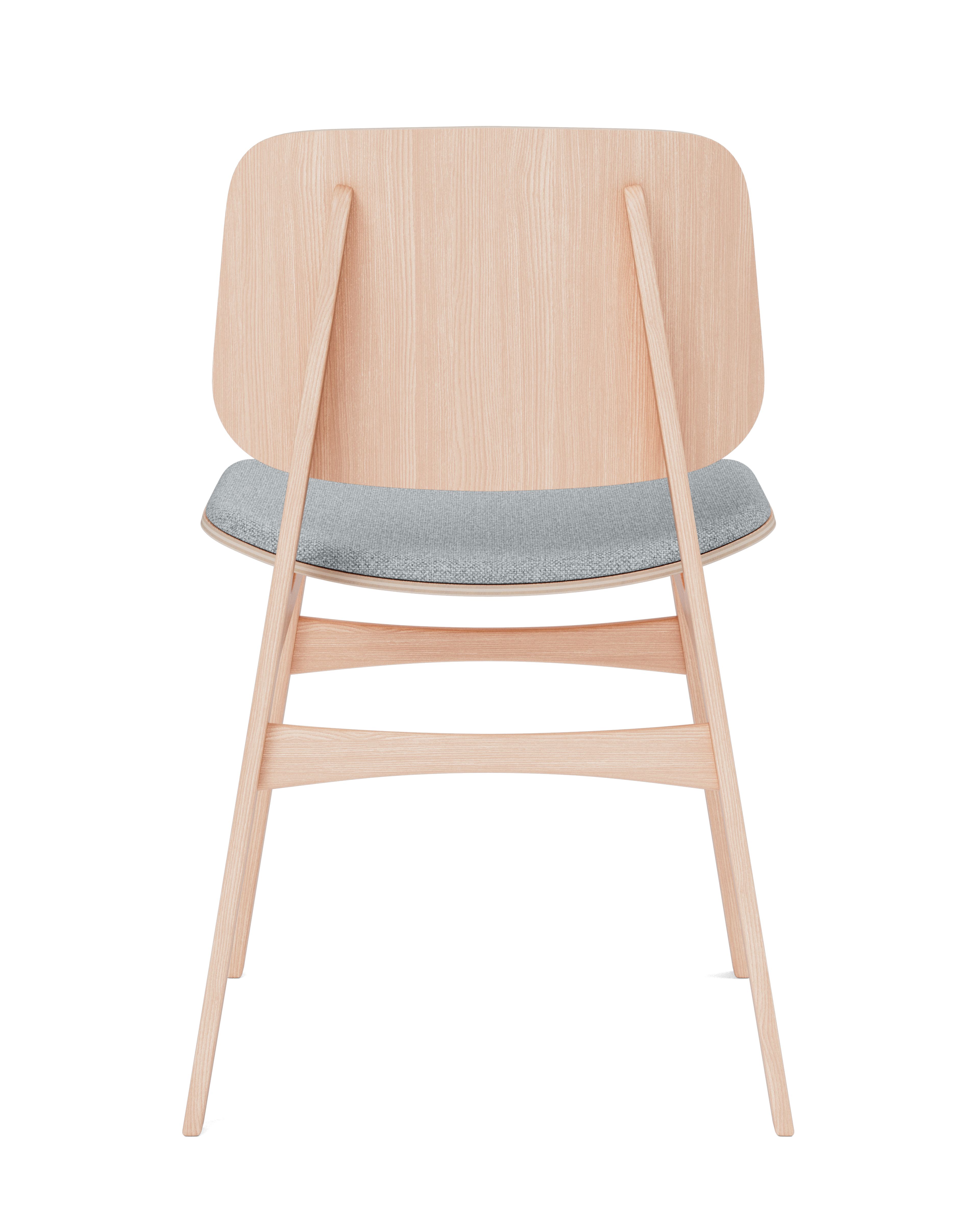 Børge Mogensen - Søborg Wood Base Seat upholstered