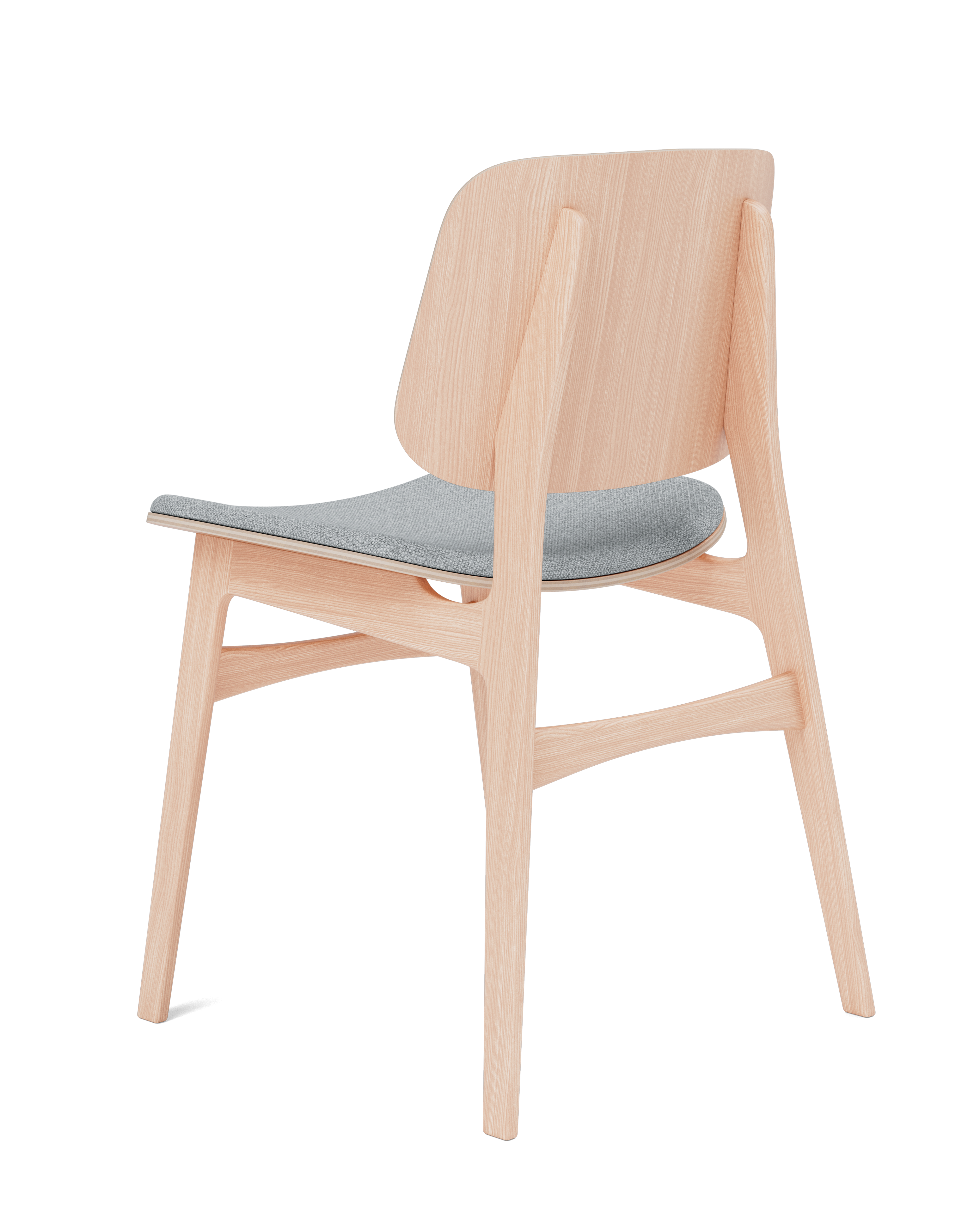 Børge Mogensen - Søborg Wood Base Seat upholstered