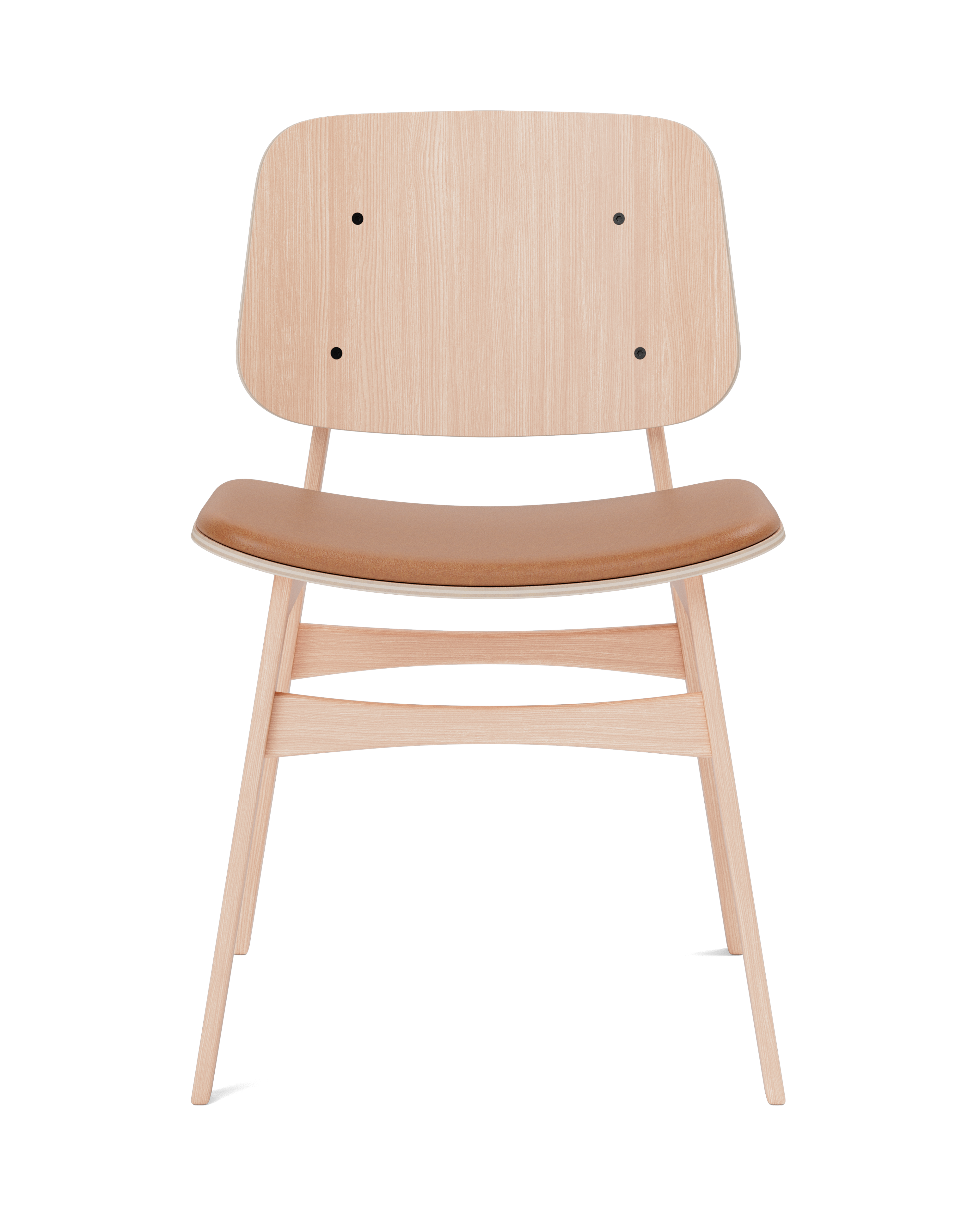 Børge Mogensen - Søborg Wood Base Seat upholstered