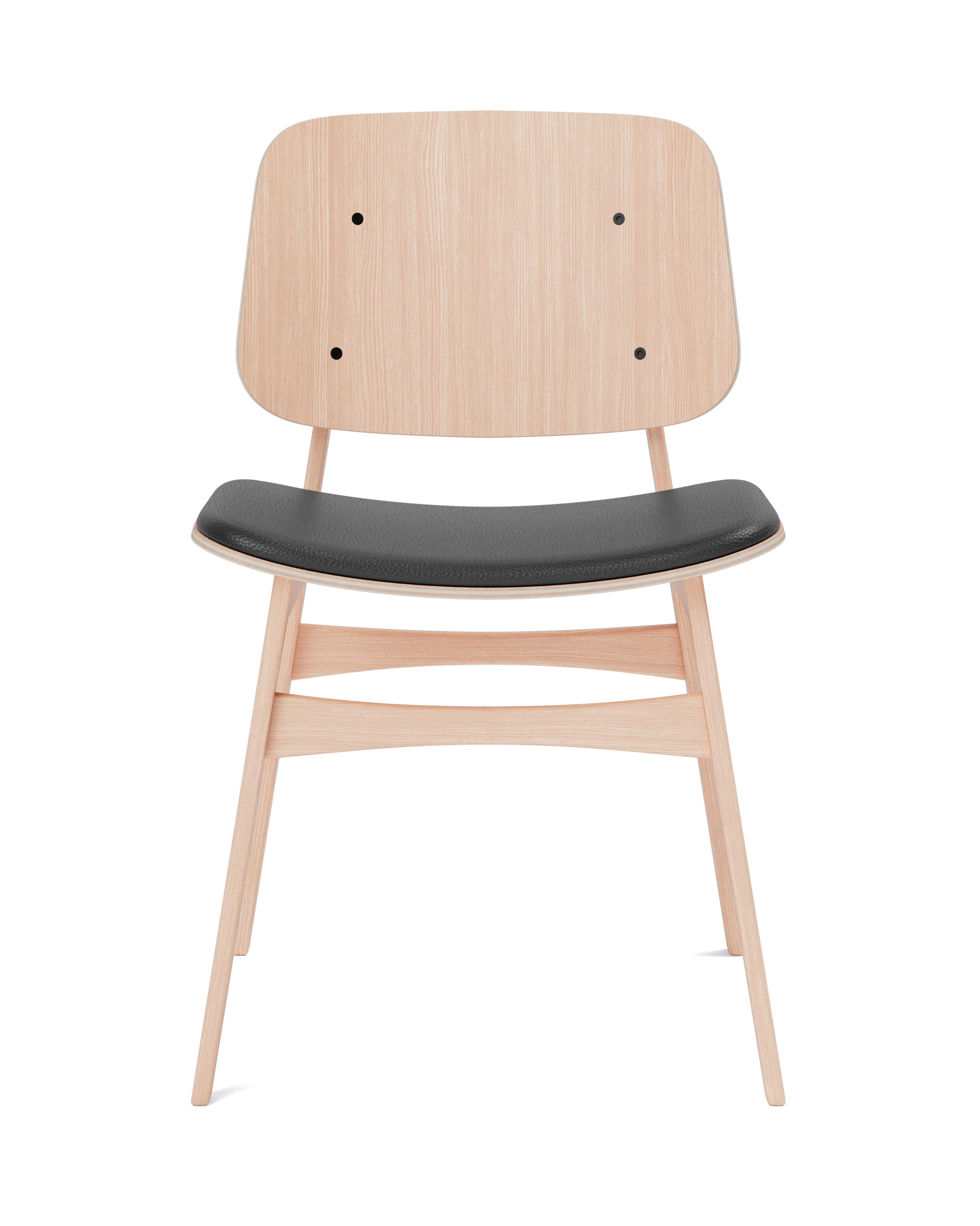 Børge Mogensen - Søborg Wood Base Seat upholstered