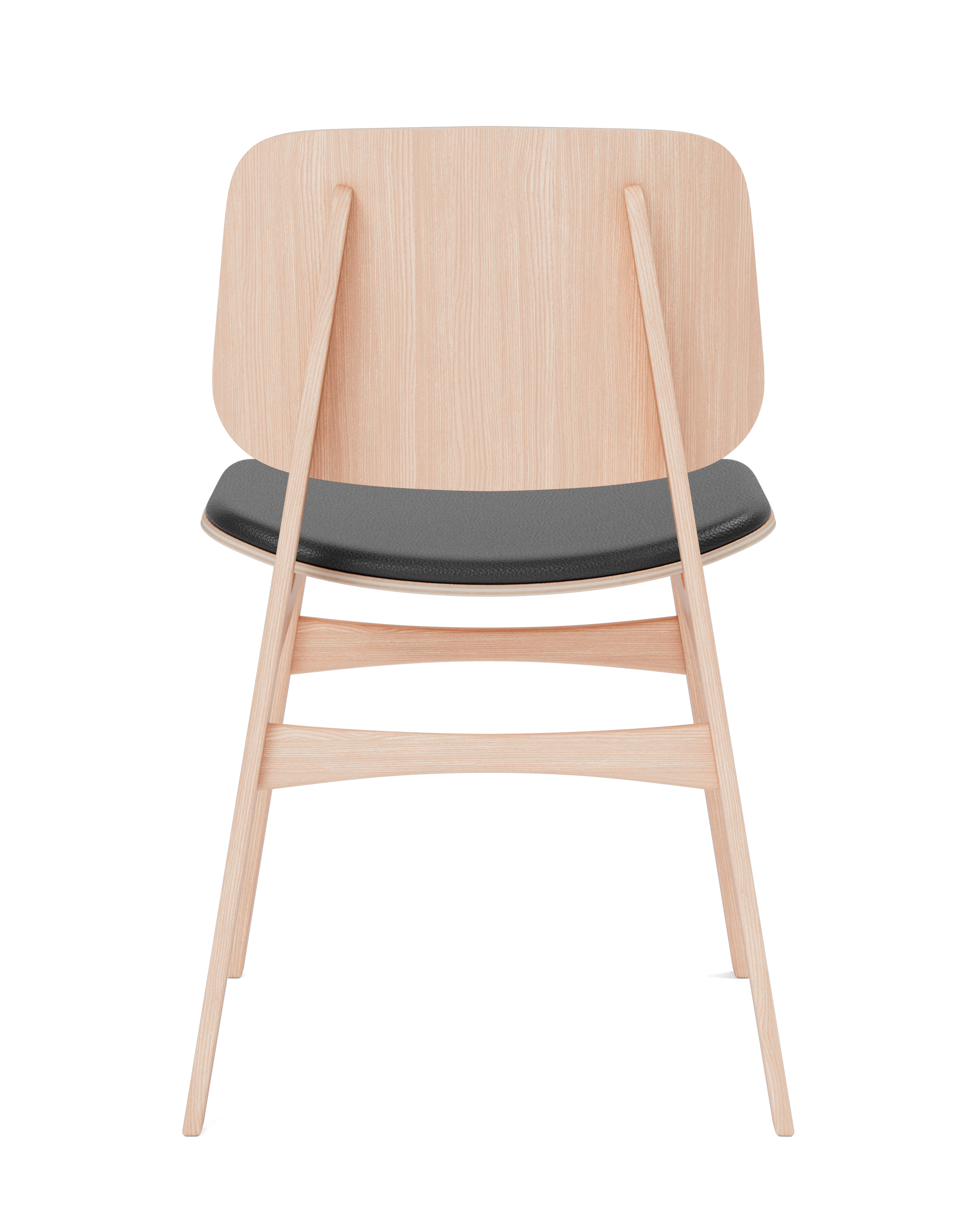Børge Mogensen - Søborg Wood Base Seat upholstered