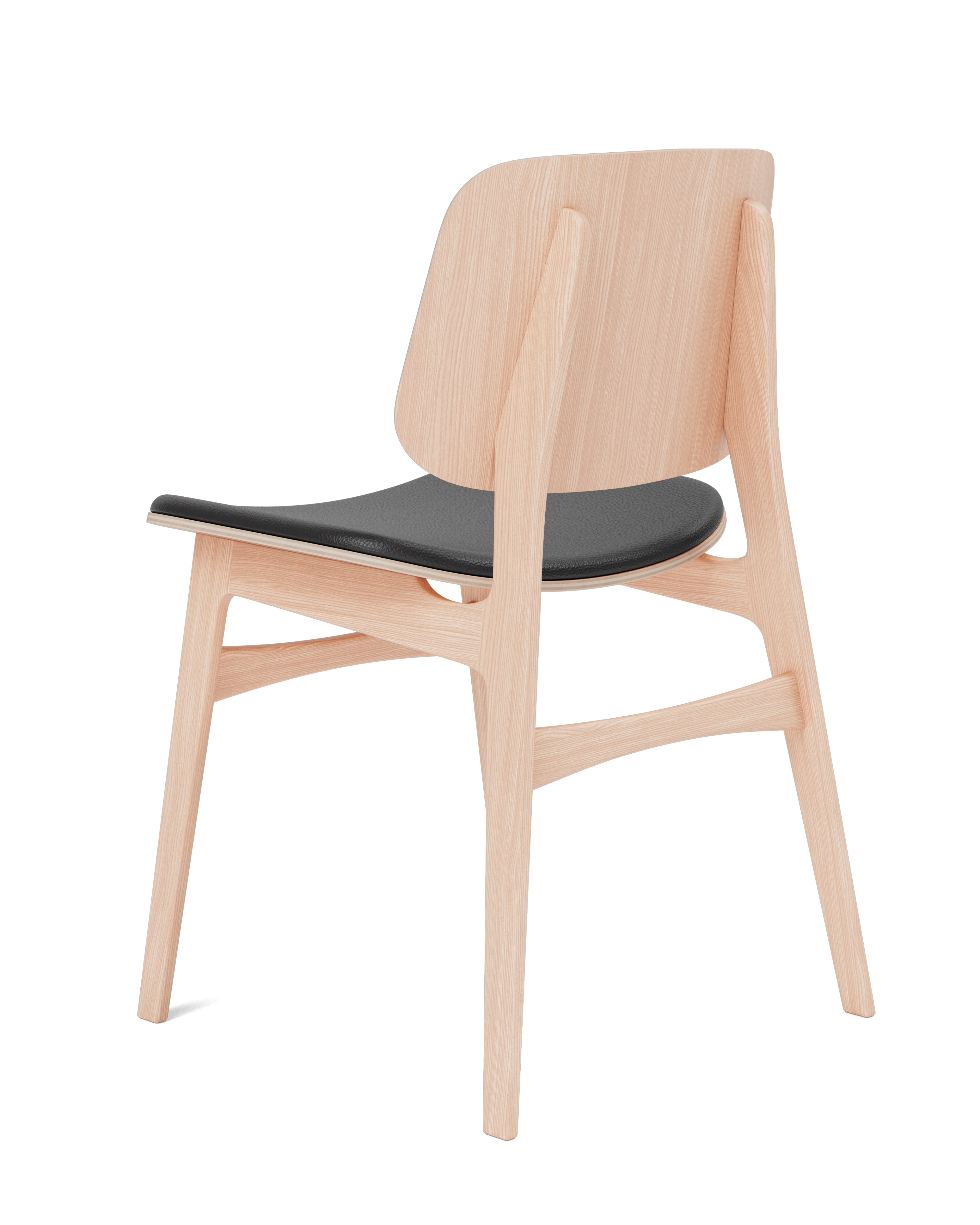 Børge Mogensen - Søborg Wood Base Seat upholstered