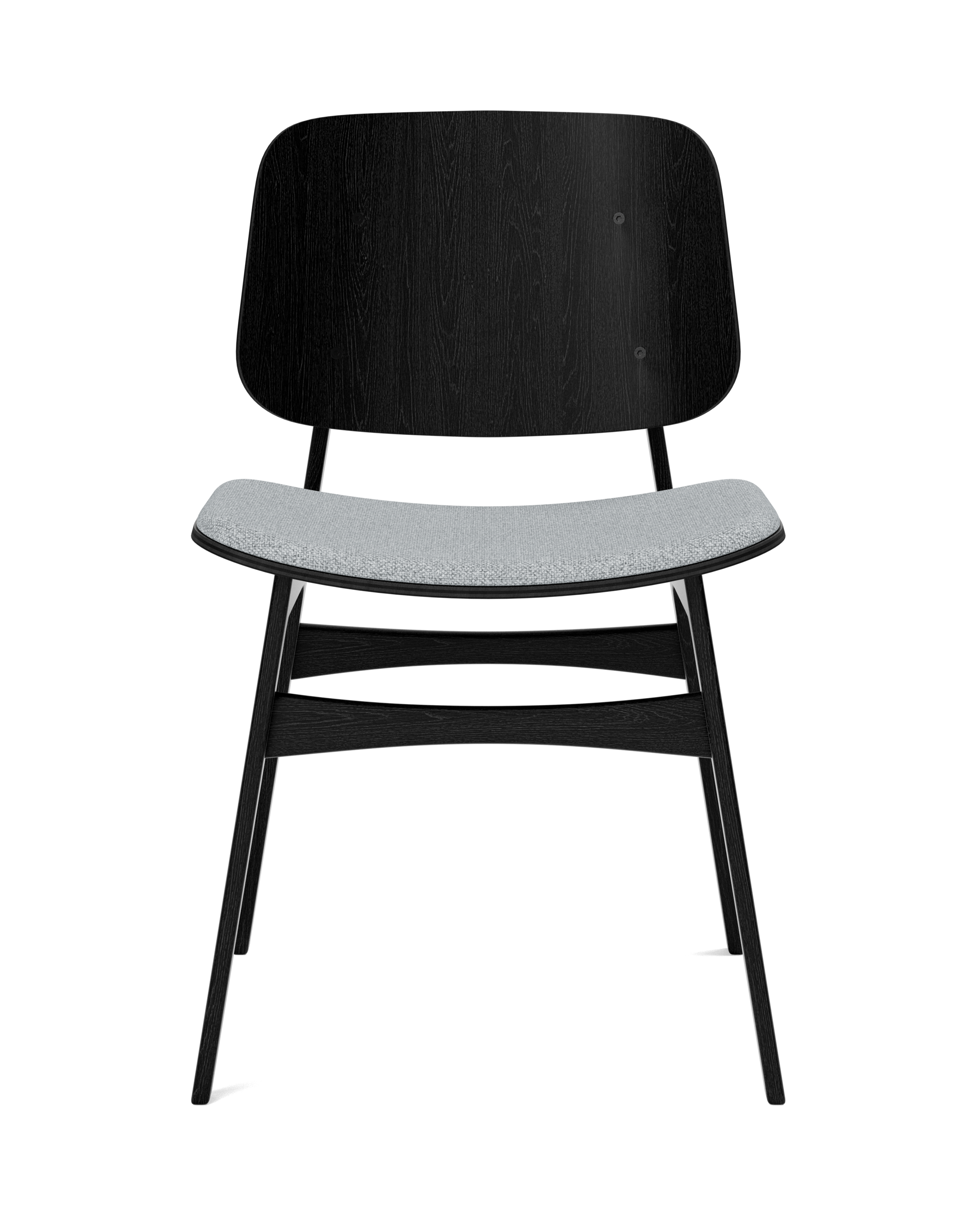 Børge Mogensen - Søborg Wood Base Seat upholstered