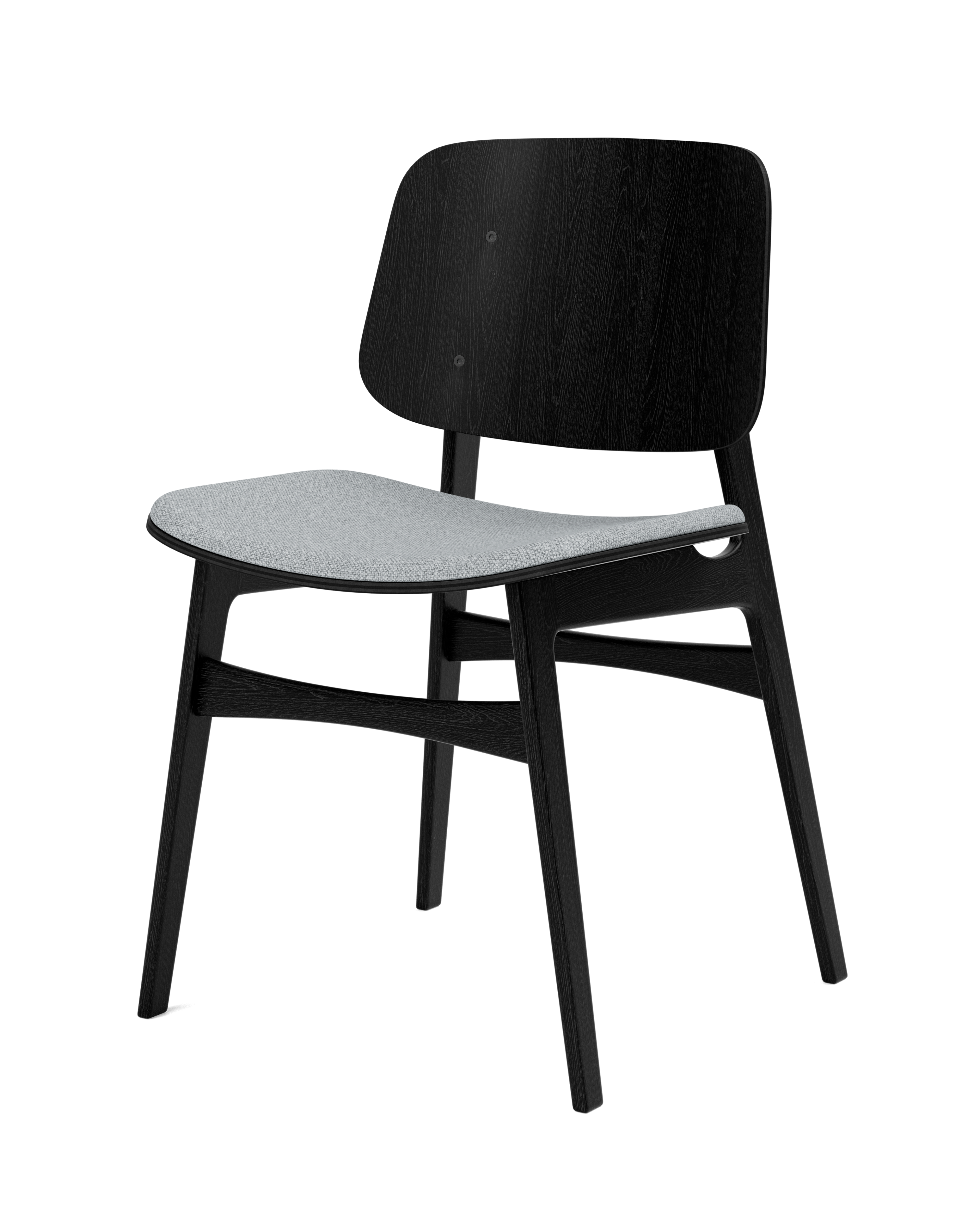 Børge Mogensen - Søborg Wood Base Seat upholstered