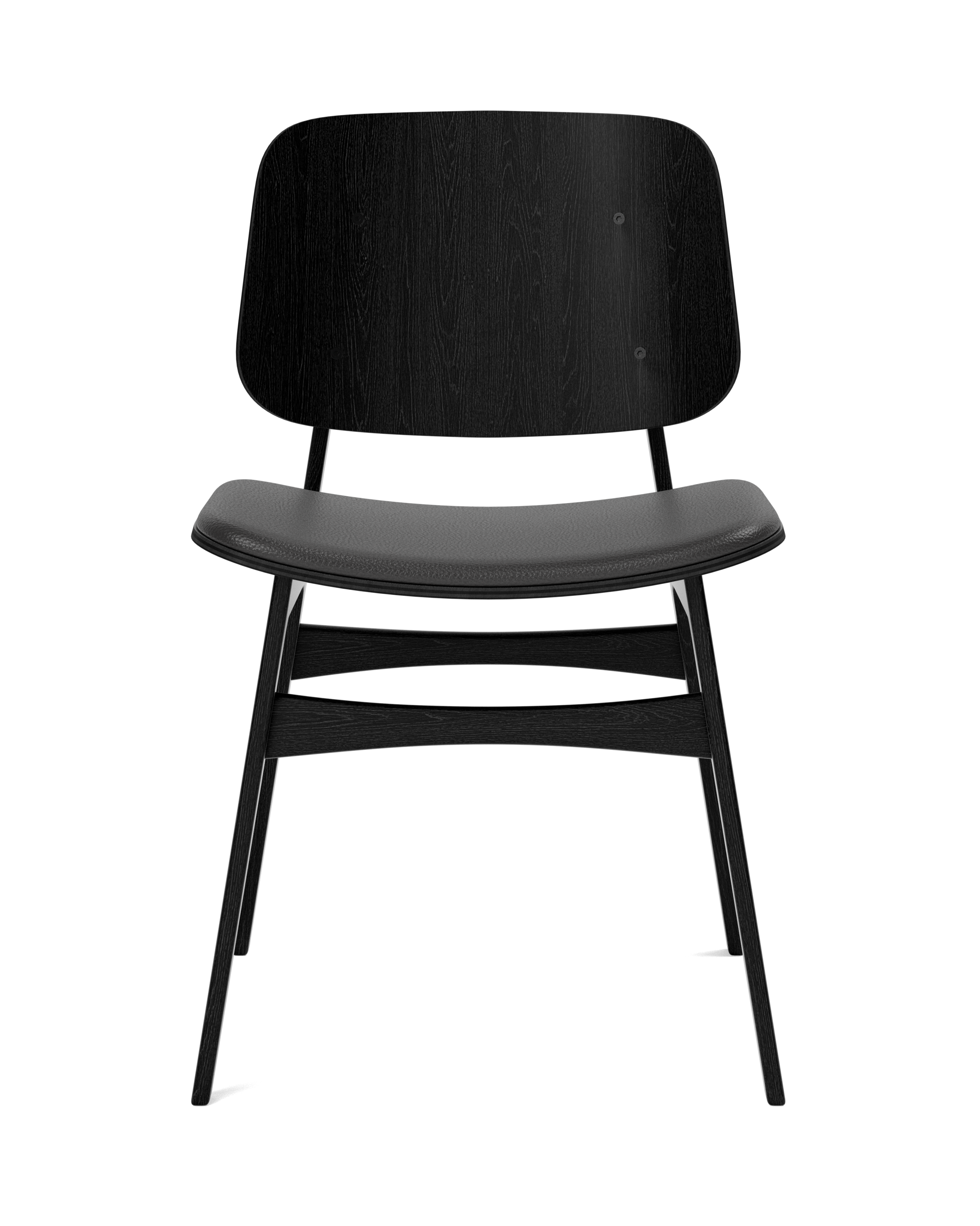 Børge Mogensen - Søborg Wood Base Seat upholstered