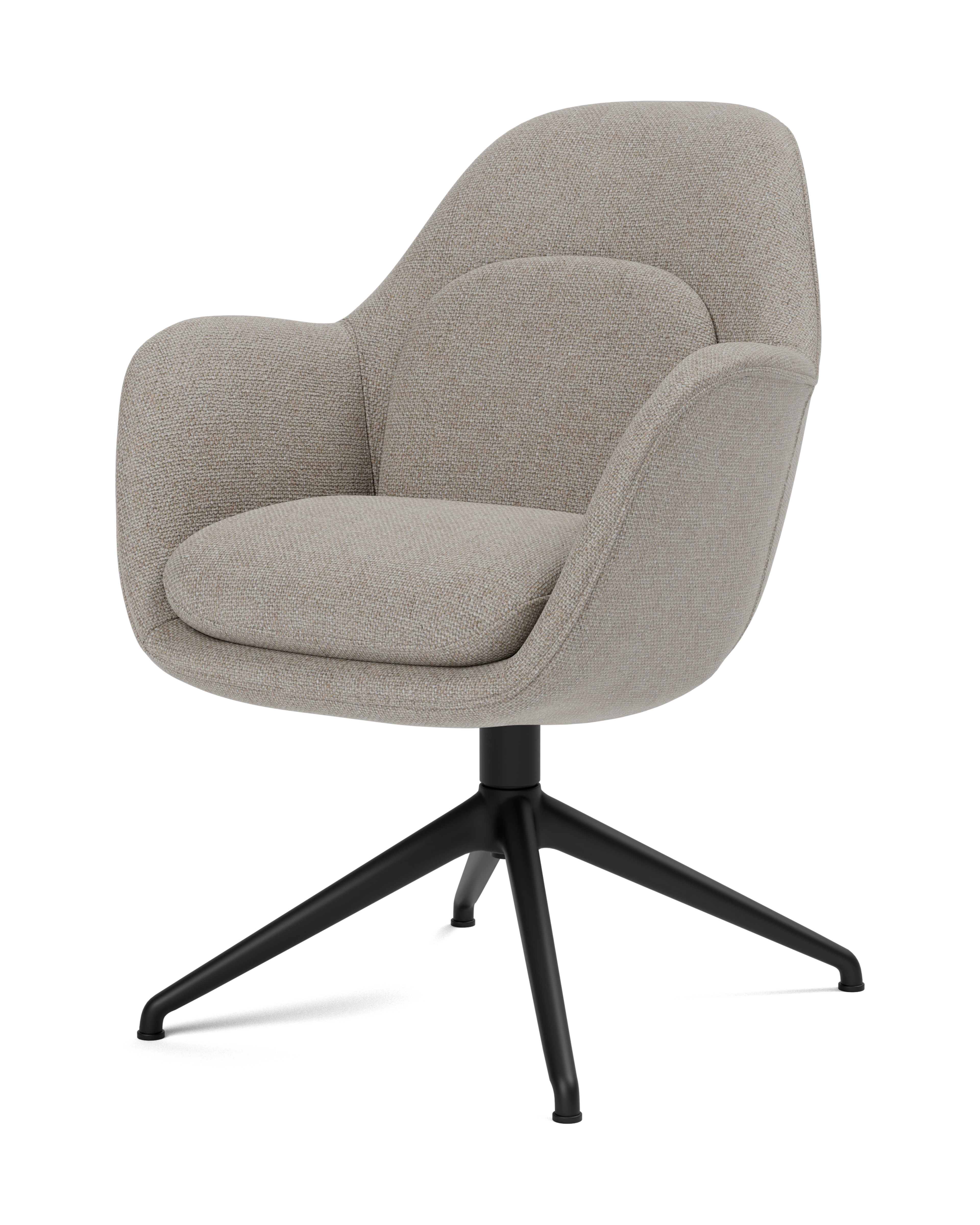 Space Copenhagen - Swoon Dining Armchair Swivel Base