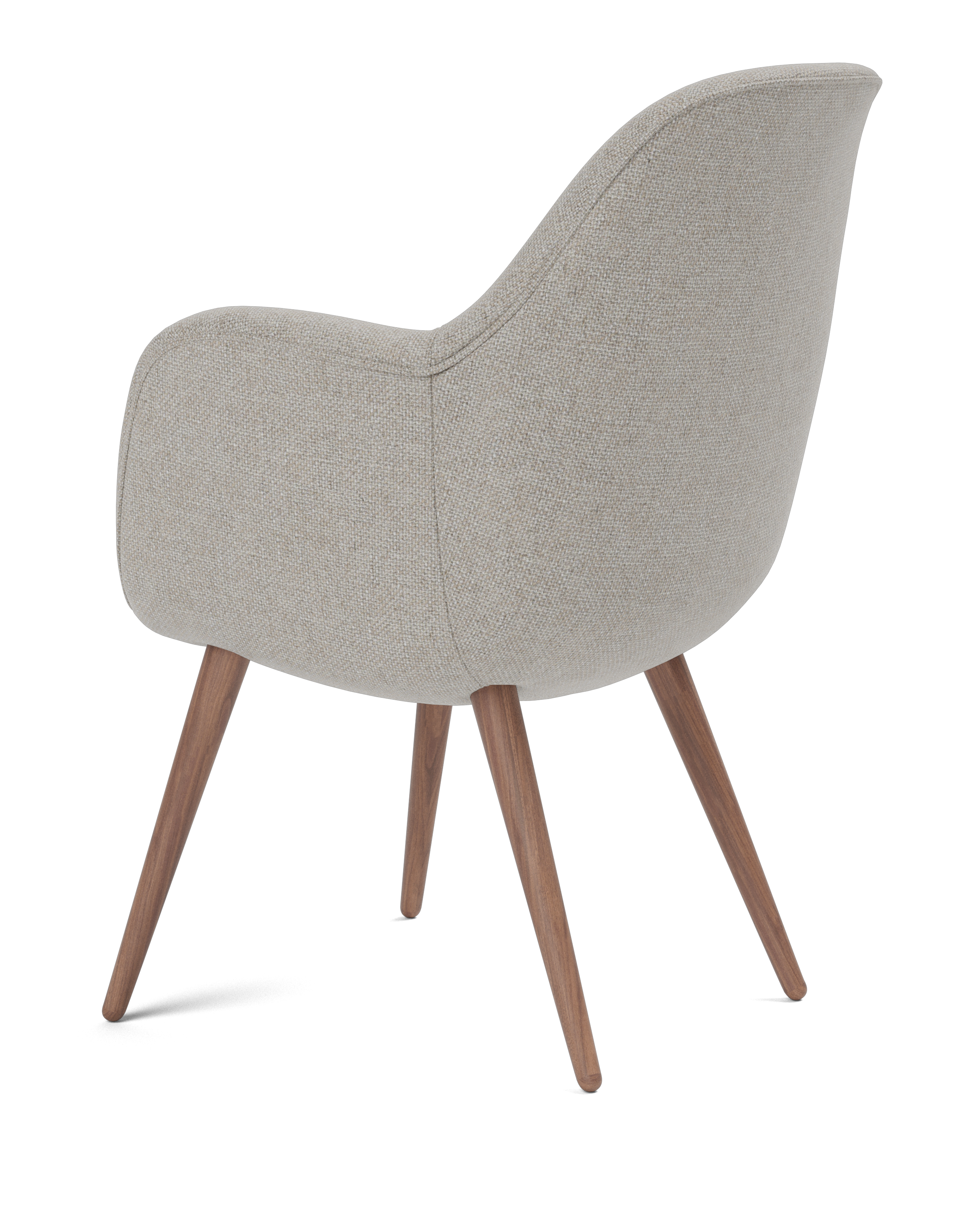 Space Copenhagen - Swoon Dining Armchair Wood Base