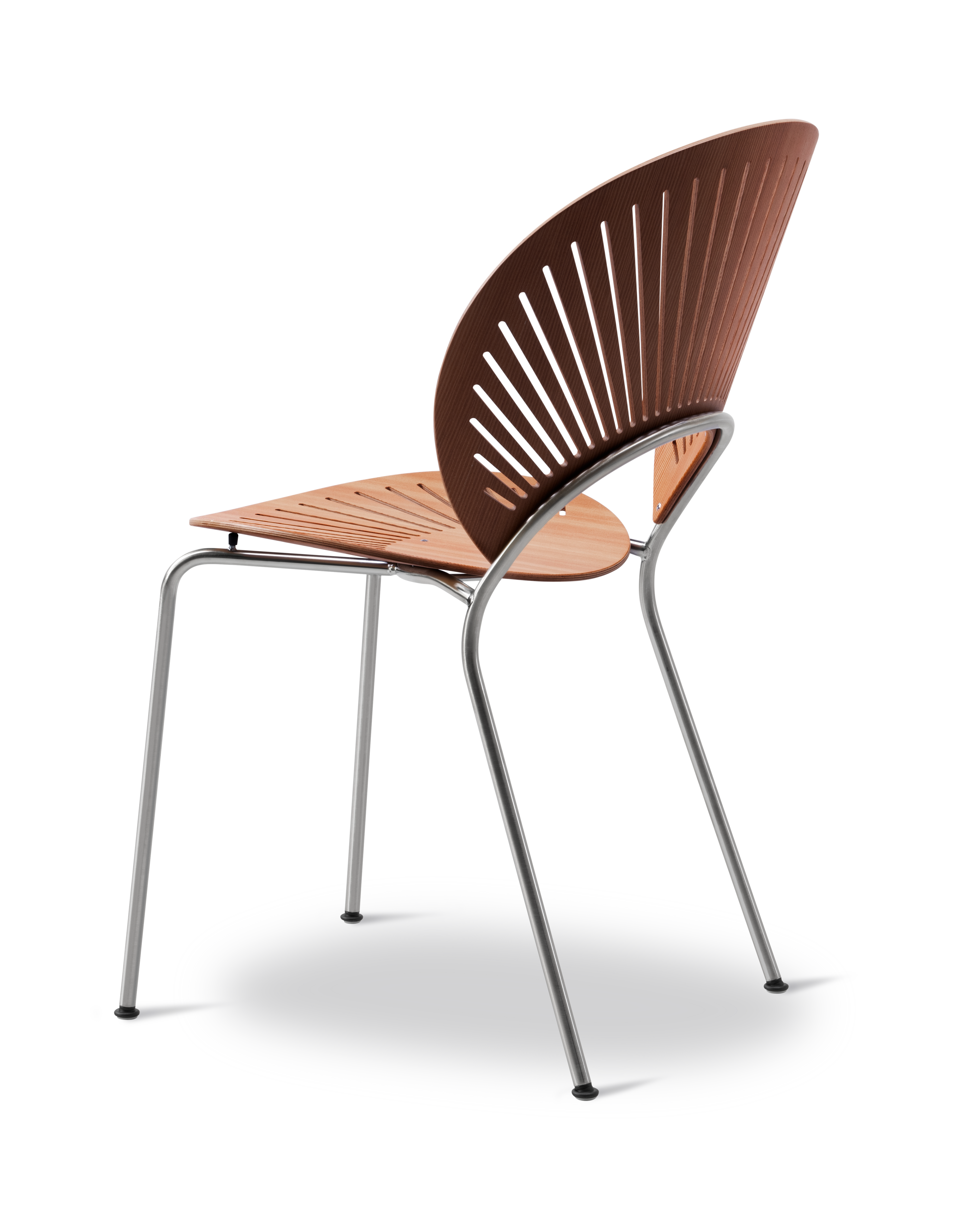 Trinidad Chair - Oregon Pine / Brushed Steel