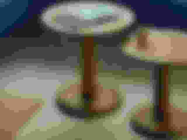 Pon Table - Smoked oak, oiled