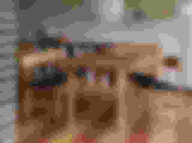 Mogensen 3171 Bench - Leather Omni 301, Black / Oak Oil