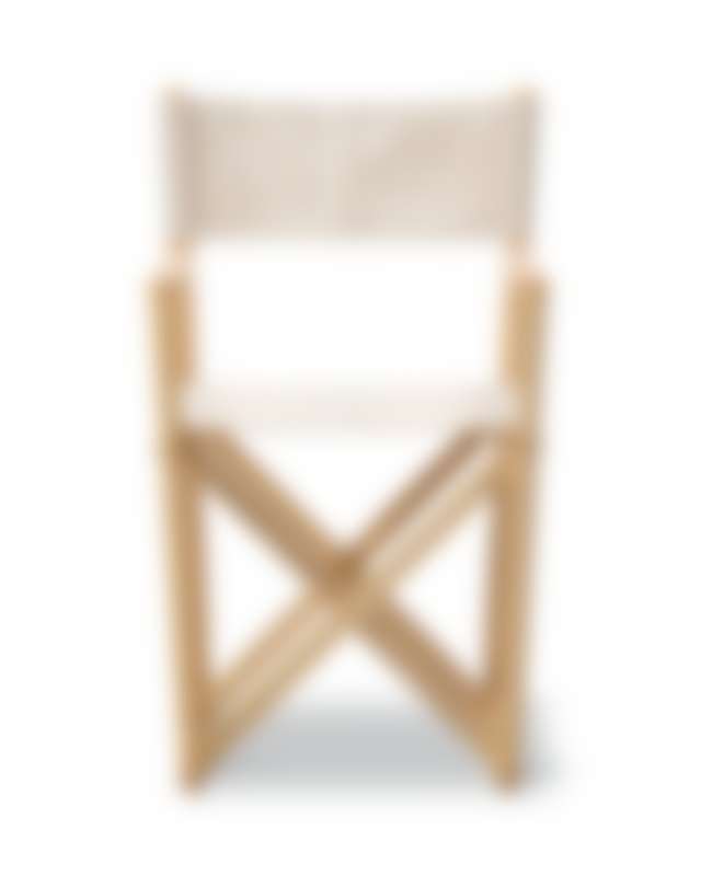 MK16 Folding Chair - Canvas / Beech Oil