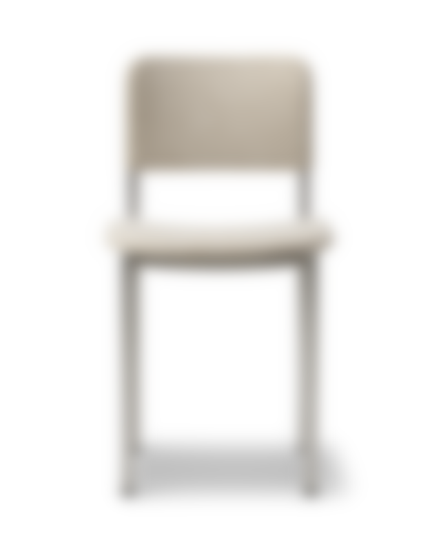Plan Chair - Hallingdal 220 / Brushed chrome steel frame