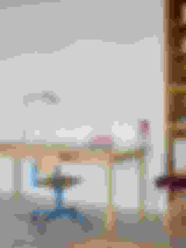 PlanStudioChairOakLacquerSignalBlue_PostTable225cmOakOil.jpg