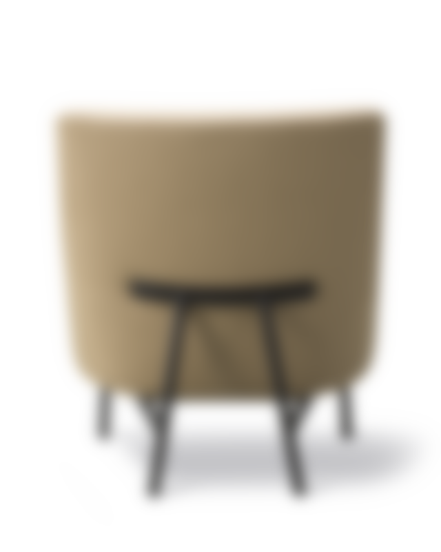 A-Chair - Vidar 333 / Stel i sort metal