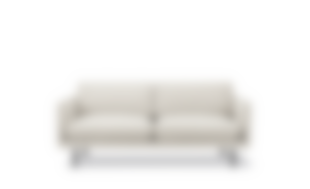 Calmo Sofa - Ecriture 0210 / Sort metal