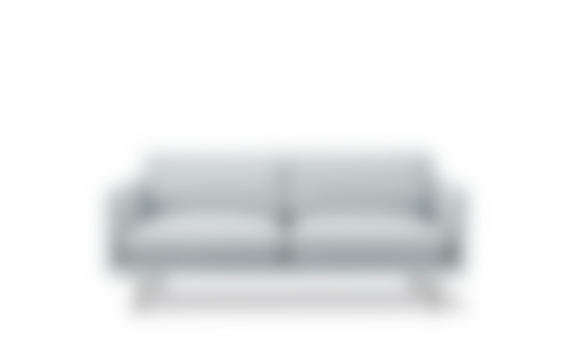 Calmo Sofa - Ecriture 0710 / Sort metal