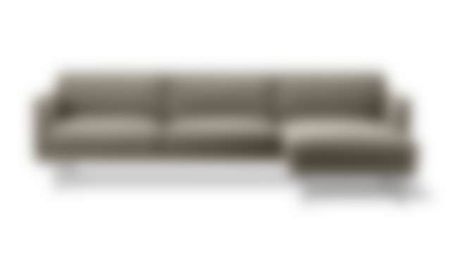 Calmo Sofa - Clay 13 - Mat chrome