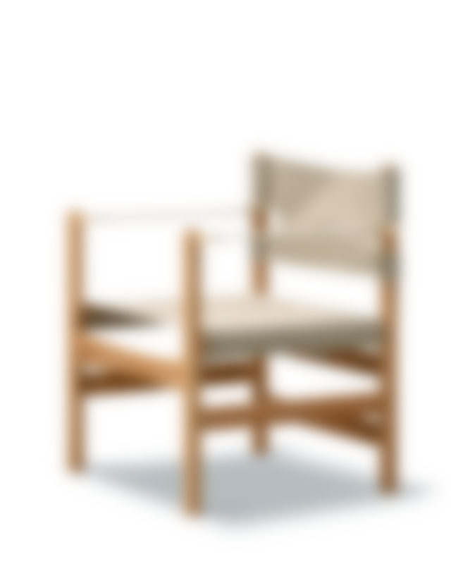 Canvas 21 Chair - Natural Canvas / Oak oil