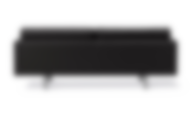 EJ220 Sofa - Leather 301 Omni / Brushed chrome