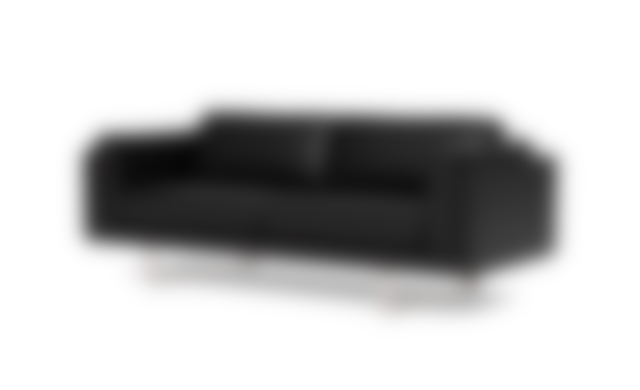 EJ280 Sofa - Leather 301 Omni / Brushed Chrome