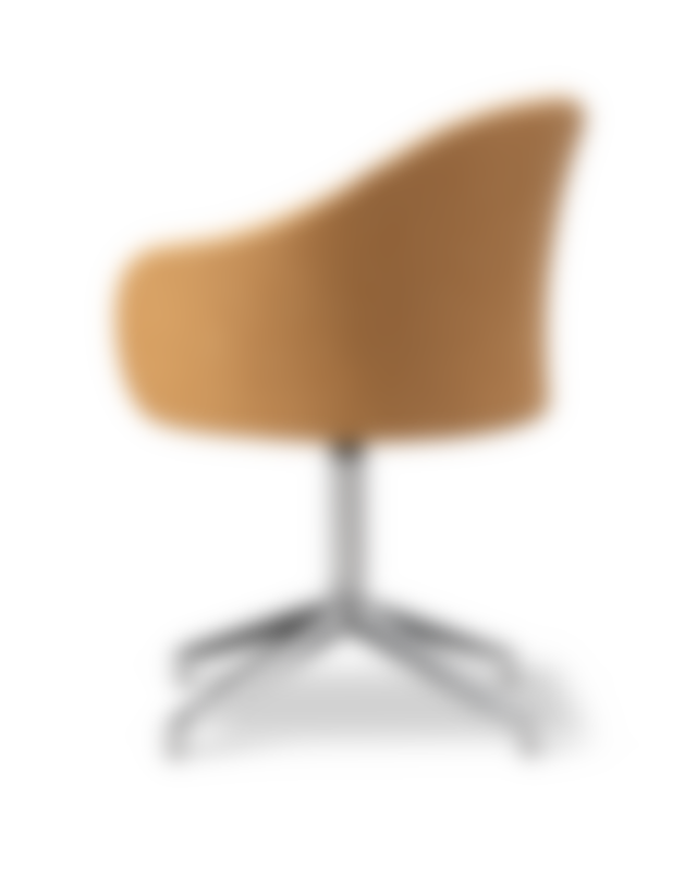 Gomo Armchair - Vanir 443 / Polished Alu