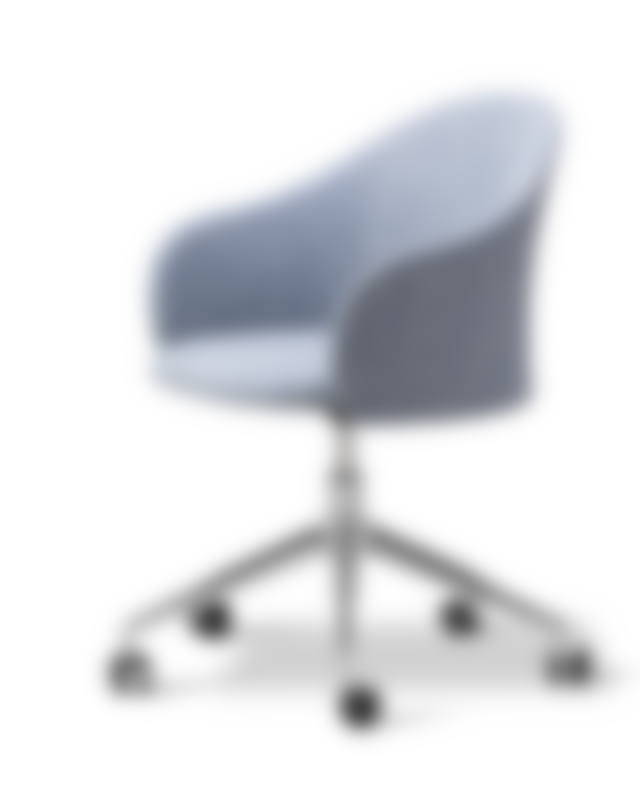 Gomo Armchair - Vanir 733 / Polished Alu