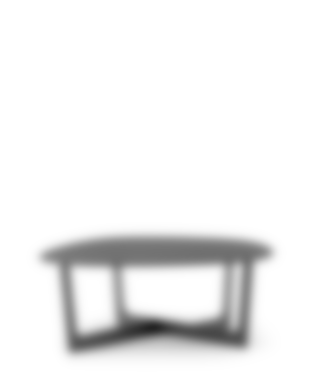 Insula Table - Sort aluminium