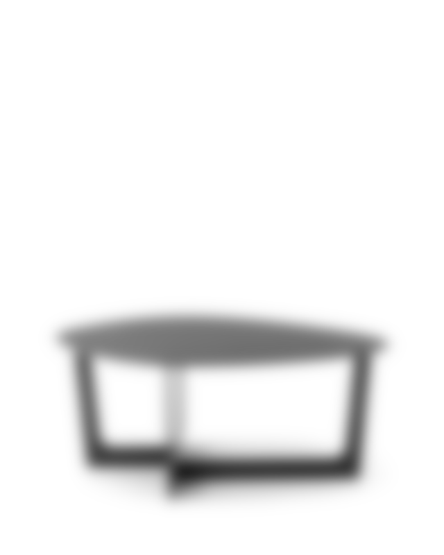 Insula Table - Black aluminium