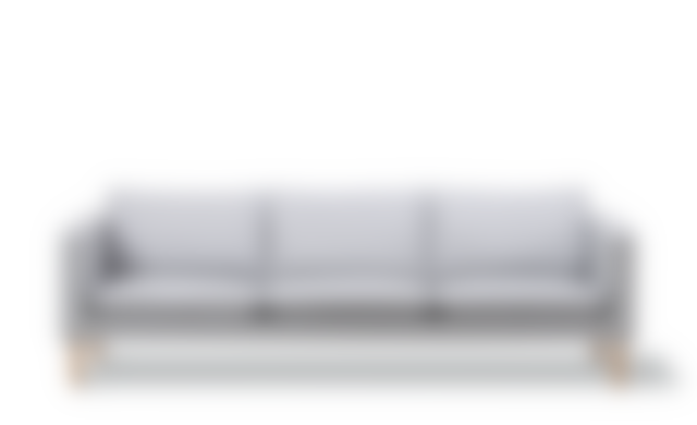 Jasper Morrison - Jota Sofa on Legs, 3-pers., 231 cm