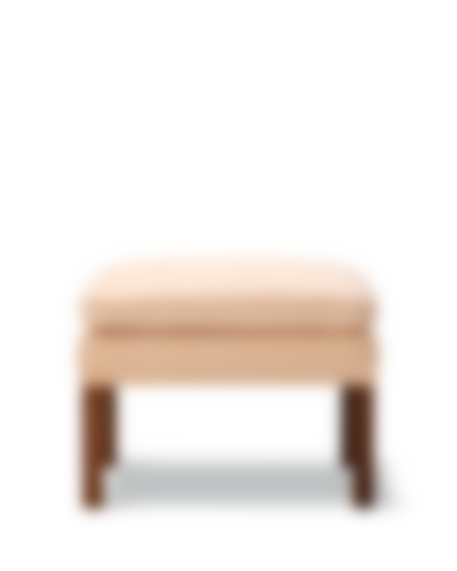 Mogensen 2202 Ottoman - Leather 90 Vegeta / Walnut