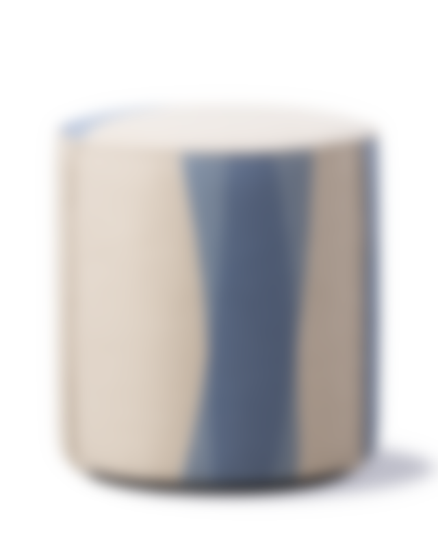 Mono Pouf - Trampedach canvas blue