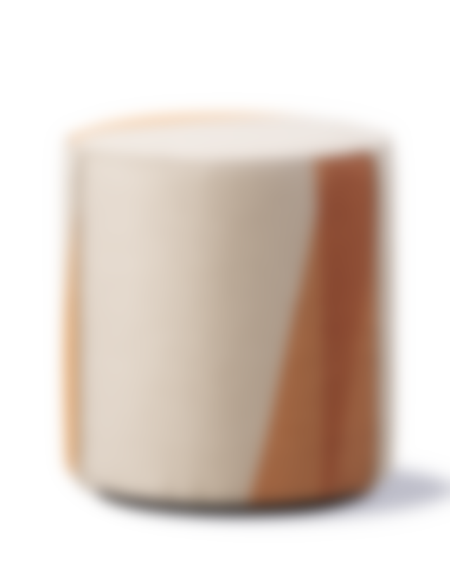 Mono Pouf - Trampedach canvas orange