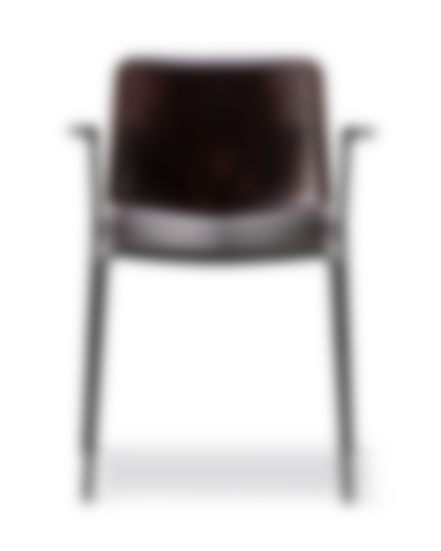 Pato Paper 4 Leg Armchair - Papershell / Black