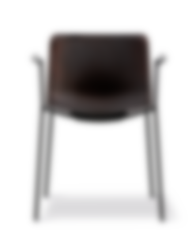 Pato Paper 4 Leg Armchair - Papershell / Technicolour 360 / Black