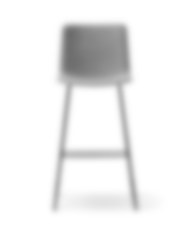 Pato Sledge Barstool - Hallingdal 130 / Black frame