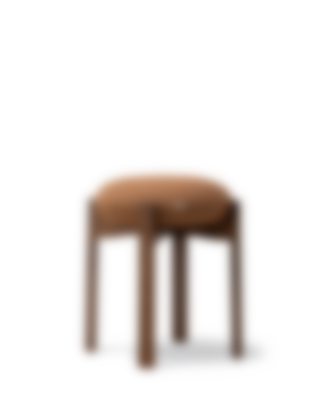 Pioneer Stool - Odino RC64 / Beech dark brown lacquered