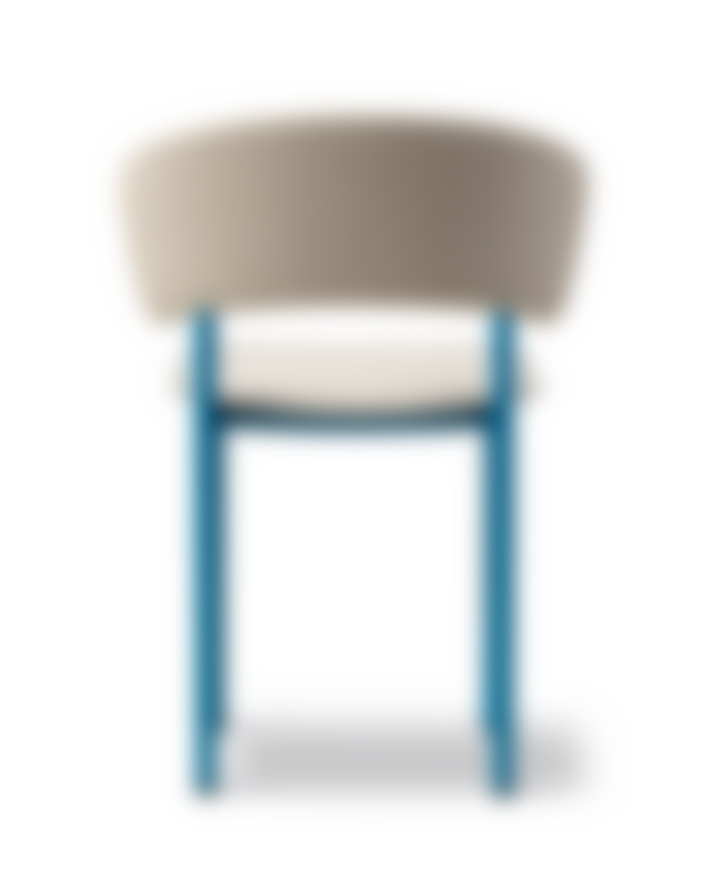 Plan Armchair - Vidar 146 / Signal Blue frame