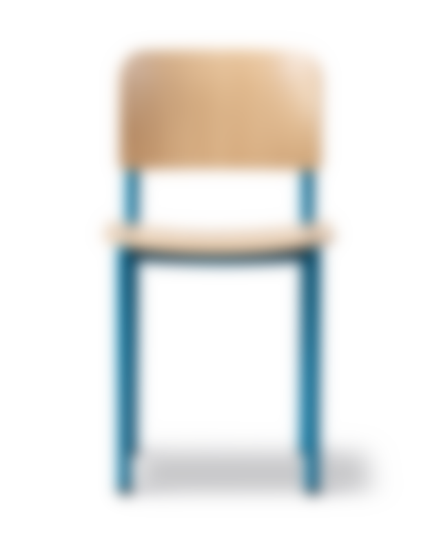 Plan Chair - Eg lak / Signal blue