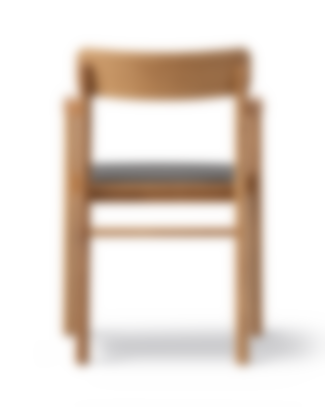 Post Chair - Leather Omni 301 / Oak oil