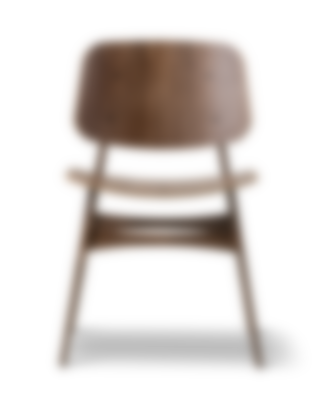 Søborg Chair - Lacquered walnut