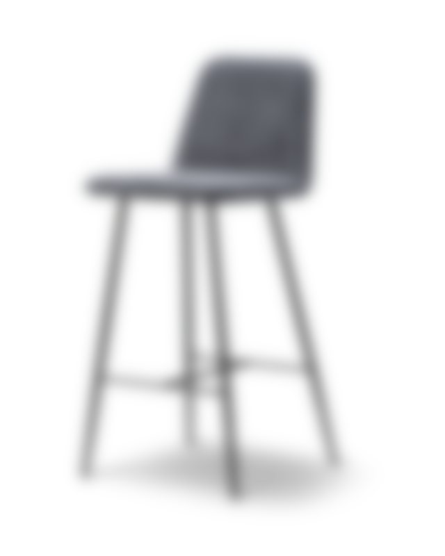 Spine Metal Base Barstool - Maple 192 / Black frame