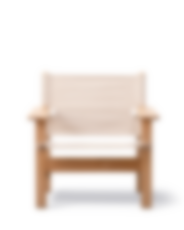 The Canvas Chair Outdoor - Performance Canvas / Teak