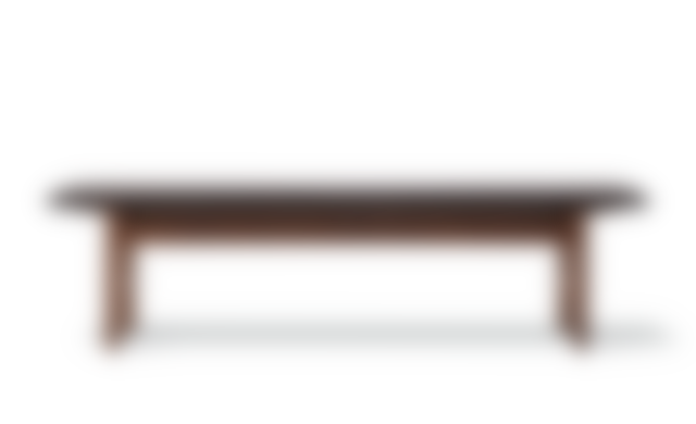 Mogensen 3172 Bench w/o back - Omni 377 Dark Brown Leather / Smoked oak, oiled